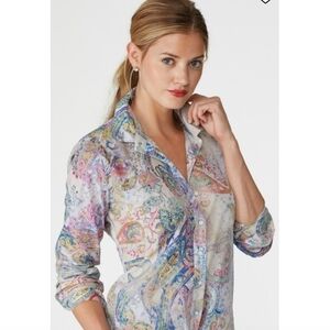 Elliott Lauren Kaleidoscope Print Blouse